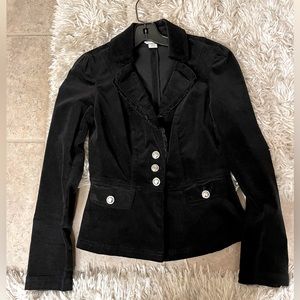 WHBM velvet blazer
